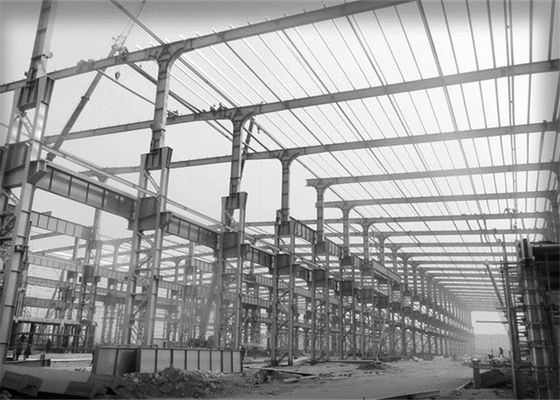 Prefabricated Factory Steel Structure Workshop With Beautiful Layout