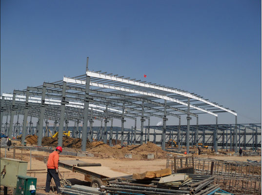 Grade 10.9 Portal Structure Frame Q235 Steel Structure Warehouse