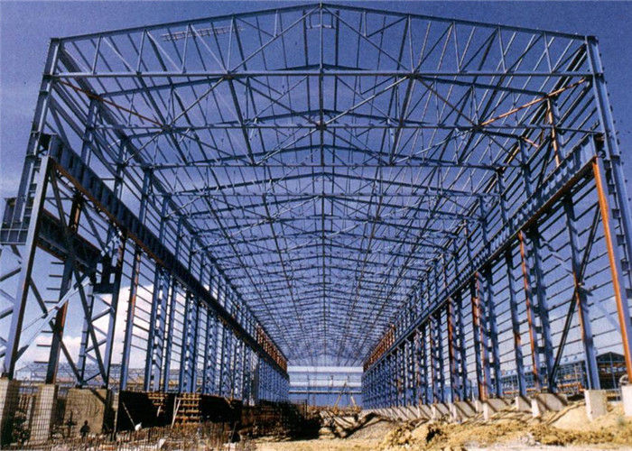 Metal Frame Steel Building With 8.0 Grade Earthquake Resistant