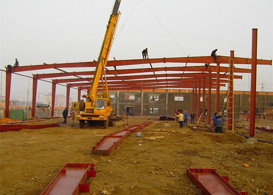 Pre-engineered warehouse ready made African project industrial steel frame warehouse shed