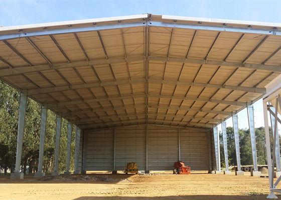 Fast Build Steel Structure Warehouse Shed Galvanized Light Steel Frame