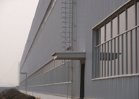 200mm  Galvanized Q345B Steel Structure Construction