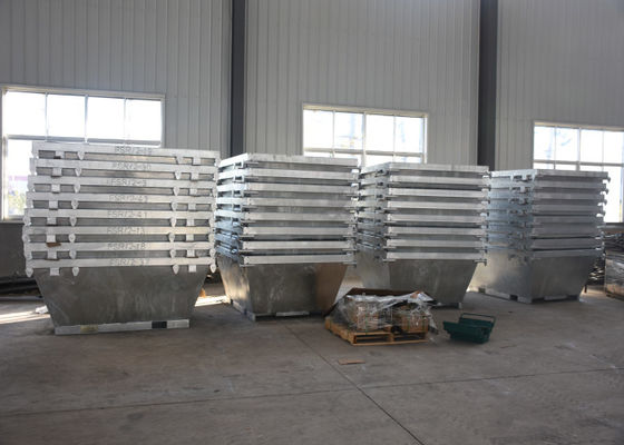 Australian Heavy Loading Steel Fabrication Services Galvanized For Waste Bins