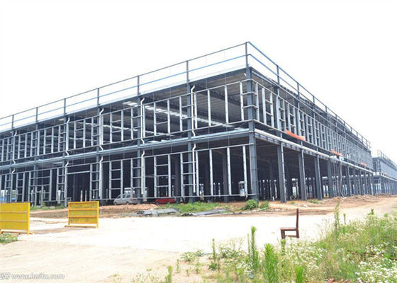 Easy Install Steel Structure Construction Insulated Prefab Warehouse Shed