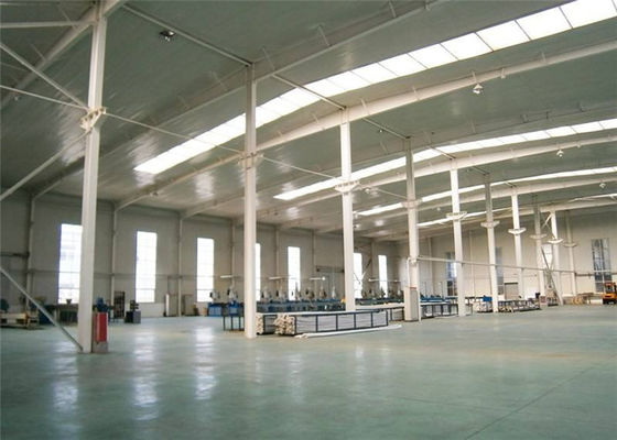 Stable Structural Steel Frame Construction Prefabricated Warehouse Buildings
