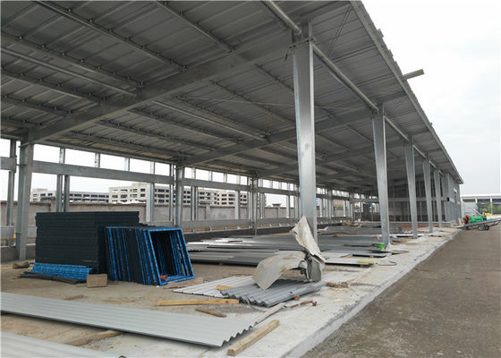 Metal construction fast build industrial shed prefabricated steel structure building