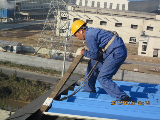 H Section Anti Wind EPS Roof Steel Structure Warehouse
