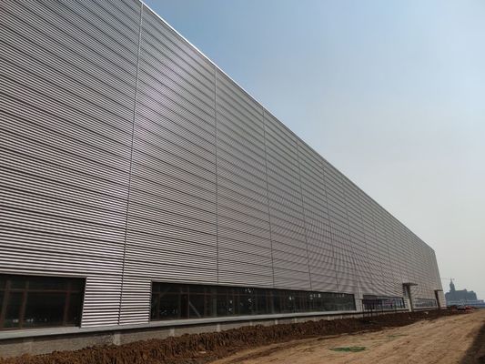 Cladding Steel Structure Construction Pre Engineered Riged Portal Frame Steel Structure