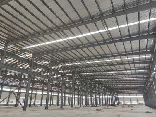 Steel Fabrication Structural Steel Workshop Building With Specified Engineering