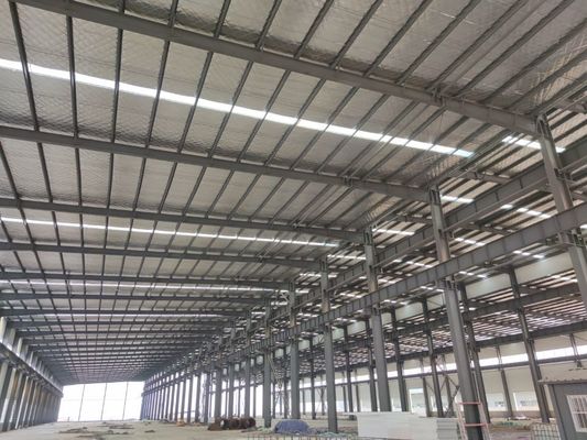 Customized Size Prefabricated Steel Construction High Wind Resistance Design
