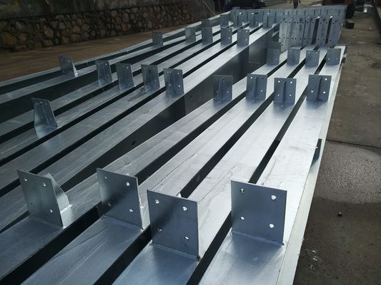 Prefabricated Steel Structural Fabrication ISO 9001 2015 Quality Standard Approved