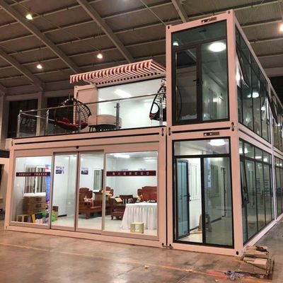 Customized Prefabricated Storage Container Tiny House For Hotels Sandwich Panel