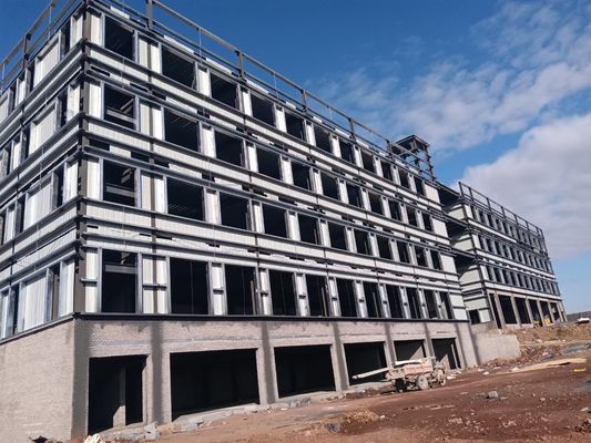 Multi Storey Prefabricated Structural Steel Structure Construction Solution And Building
