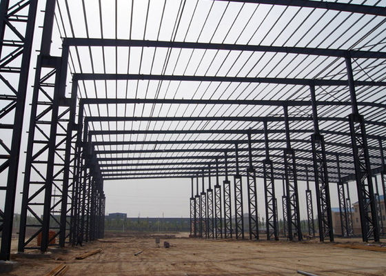 Large Span Portal Frame Prefabricated Steel Structure Factory Construction Solution