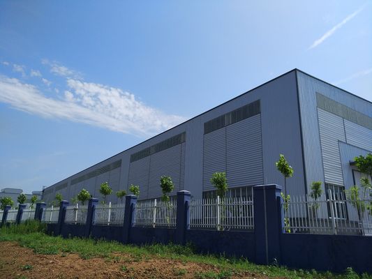Q355B Grade Durable Design Nice Outlook Prefabricated Steel Structure Construction