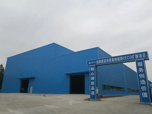 Long Life Span Well Designed Fabricated Industrial Steel Construction One Stop Solution