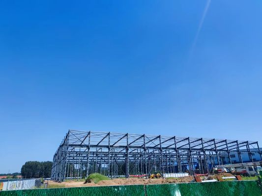 Q235 Excellent Design Prefabricated Steel Structure Workshop Construction Delivery Solution