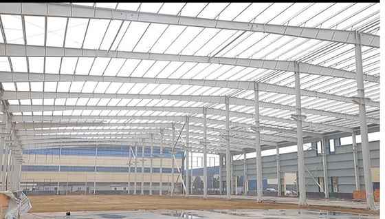 Durable Design Prefabricated Steel Structure Construction Nice Outlook