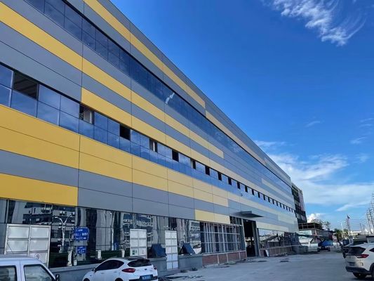 Affordable Practical Prefabricated Steel Structure Warehouse Beautiful Outlooks Design For Business