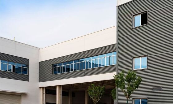 Affordable Practical Prefabricated Steel Structure Warehouse Beautiful Outlooks Design For Business