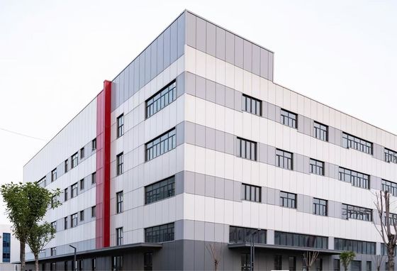 Environment Friendly Steel Structure Warehouse With Rigid Frame Design