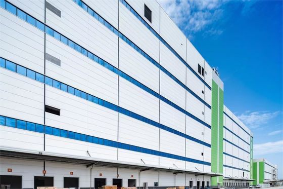 Corrugated Steel Sheet Cladding Steel Structure Warehouse Design And Fabrication Solution