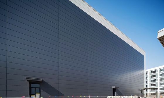 Sandwich Panel Cladding Steel Structure Warehouse Design And Fabrication Solution