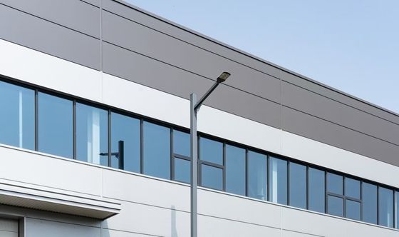 Durable Steel Structure Warehouse Design And Fabrication Solution With Sandwich Panel Cladding