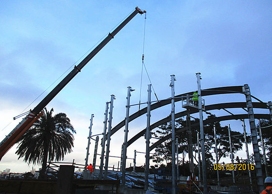 Sydney Theatre Architectural Structural Steel Q355B Grade Curved Steel Beam