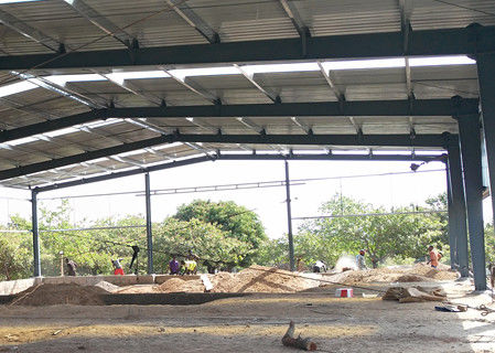 African easy installation low cost prefabricated steel shed steel structure warehouse