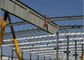 Prefabricated double storey steel structure workshop with office room