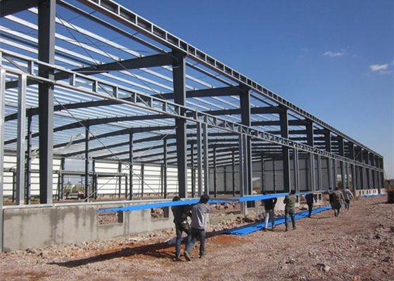 Customizable Designed Portal Frame Prefab Warehouse Building Construction