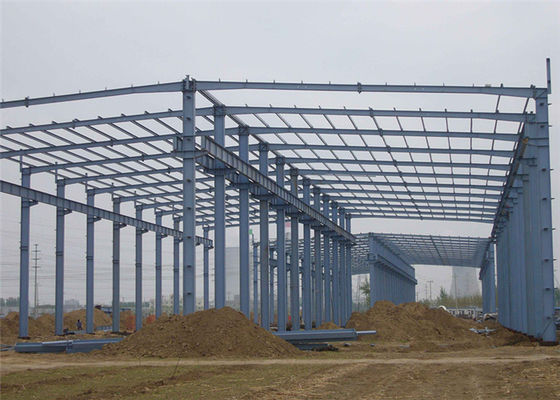 Long Life Span Rigid Frame Industry Prefabricated Metal Structural Workshop Project