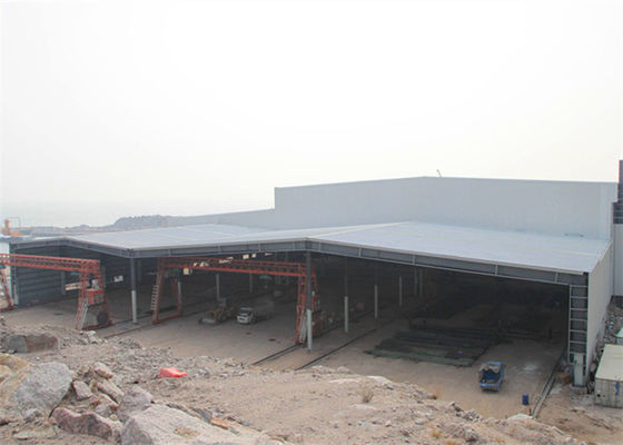 Prefabricated Steel Structure Construction Pre Built Steel Manufactured Workshop