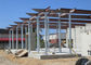 Prefab Fireproof Car Showroom Building Light Steel Frame For Temporary House