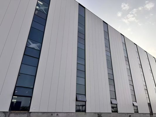 Sandwich Panel Cladding Prefabricated Steel Warehouse Seismic Resistant Eco Friendly Solution
