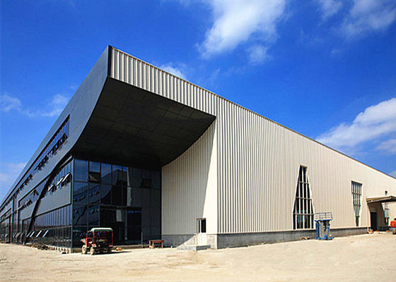 Long Life Span Rigid Frame Industry Prefabricated Metal Structural Workshop Project