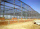 Benin multi-span steel workshop building with big cannopy and parapet