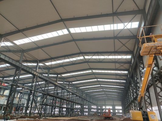 Customized Size Prefabricated Steel Construction High Wind Resistance Design