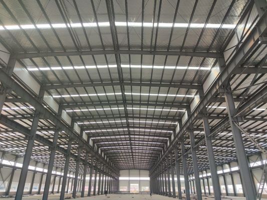 Industry Usage Structural Steel Framework Designed Workshop Building Construction