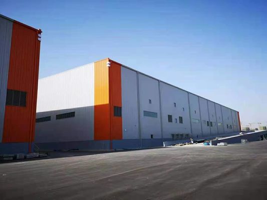 Long Life Span Rigid Frame Prefabricated Steel Structure Workshop Building Solution