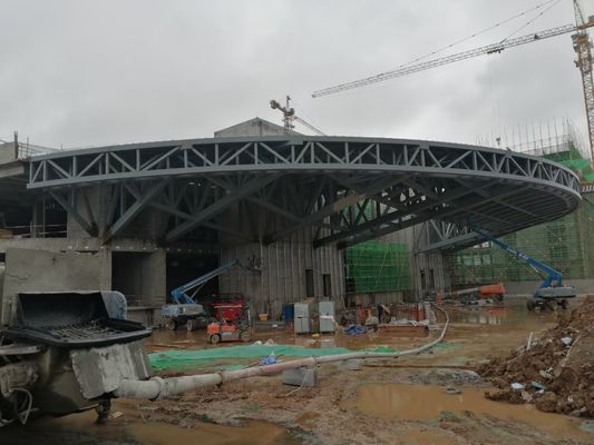 Prefabricated Structural Steel Truss Frame Fabrication And Supply