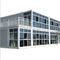 Easy Intall Flat Pack Prefab Container Homes Office With Glass Curtain Wall