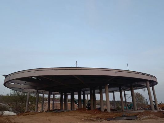 Elegant Appearance Architectural Structural Steel Fabrication And Construction Solution