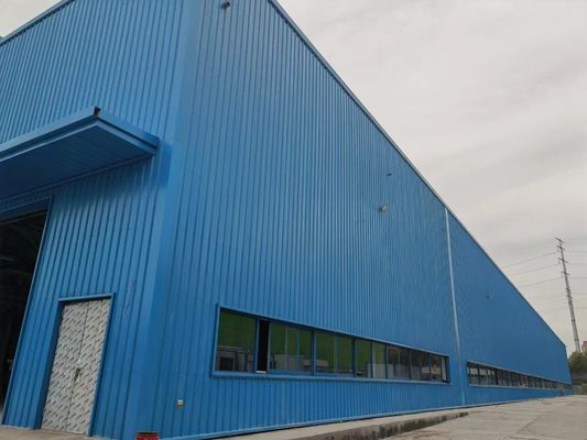 High Strength One Stop Designed Metallic Structure Workshop Building Construction